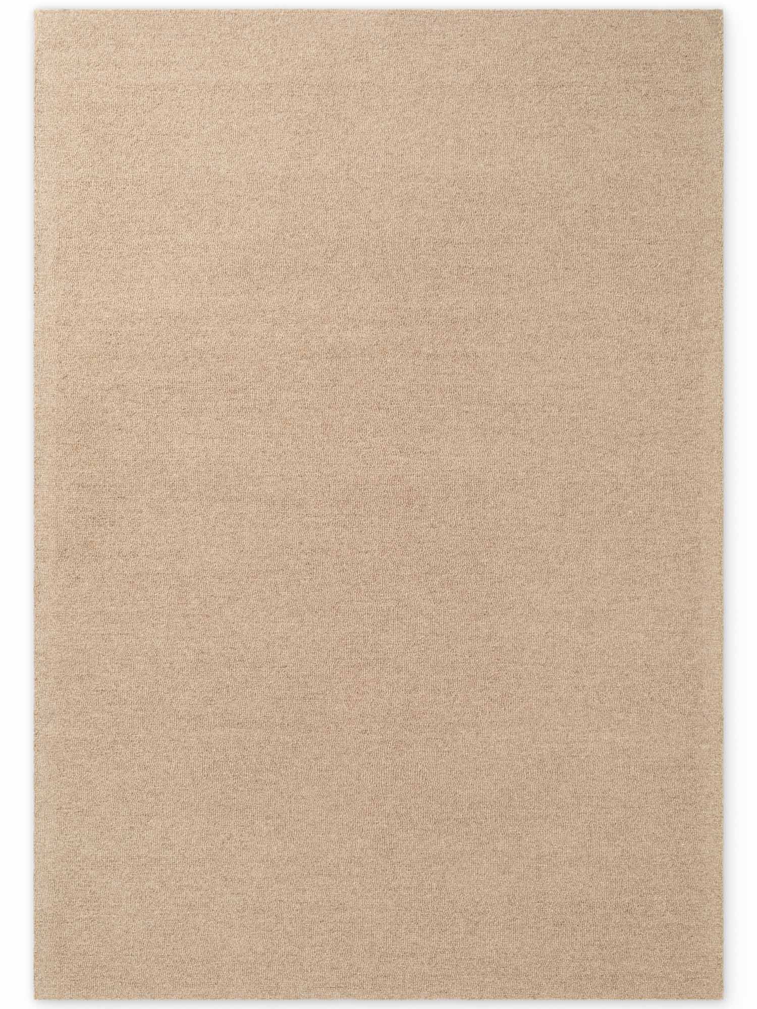 Elle Decoration uldtæppe Knots - Beige