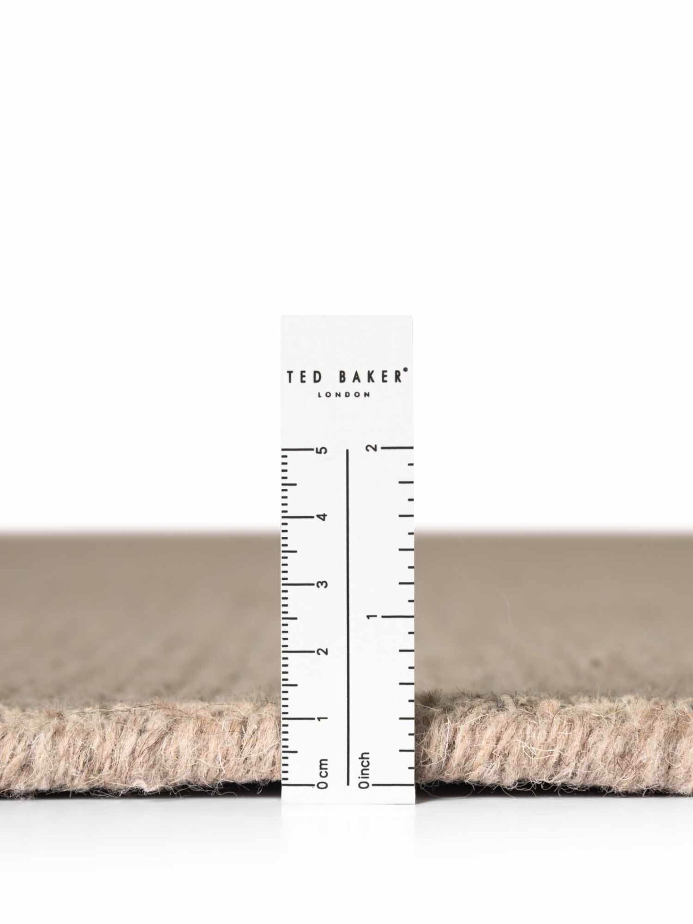 Ted Baker Greenwich uldtæppe - Croom Beige - Billede 7