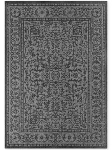 Hanse Home Duet In- & Outdoor Reversible Carpet Kona Black White