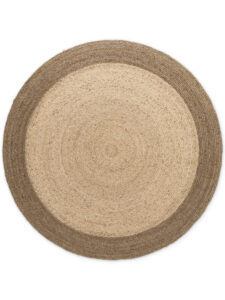 Hanse Home Looma Jutetæppe rund - Natural Ivory-greige