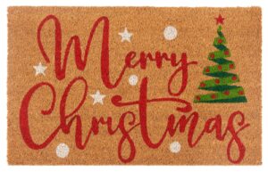 Hanse Home Mix Mats dørmåtte - Cocos Merry Christmas Tree