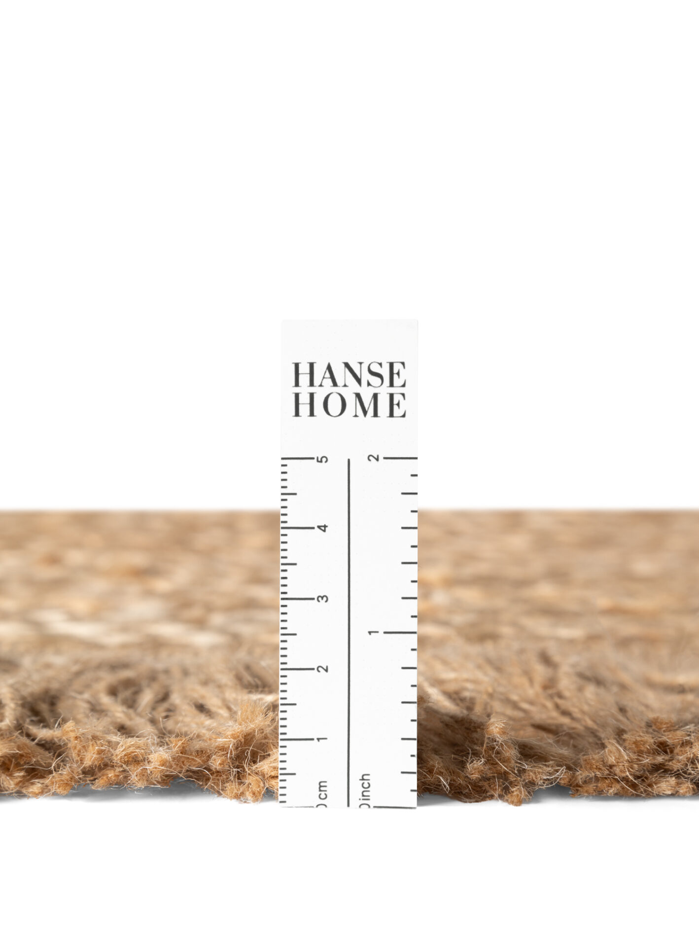 Hanse Home Flettet Jute tæppe rund Nuru - Natural guld - Billede 6