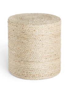 Jutta puf - Natural Ivory 40x40 cm