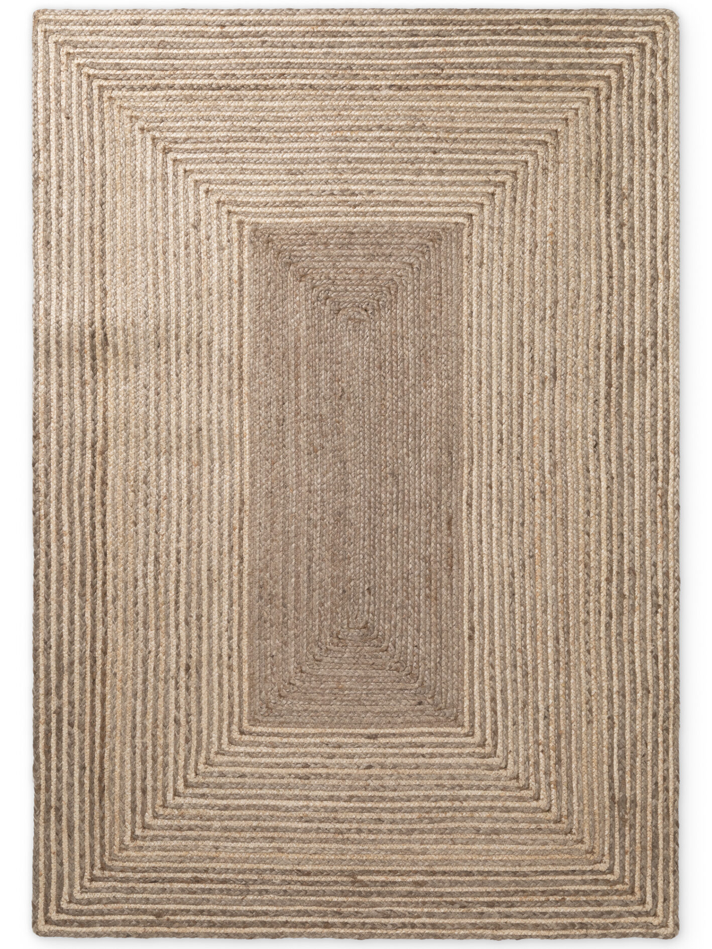 Hanse Home Jutetæppe - Line Natural hvid-brun - Billede 2