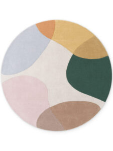Ted Baker Hackney Uldtæppe Rund - Multi
