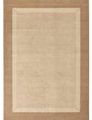 Velours Band Tæppe - Beige