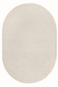 Villeroy & Boch 1748 - Oval Uld tæppe Hvid 160x230