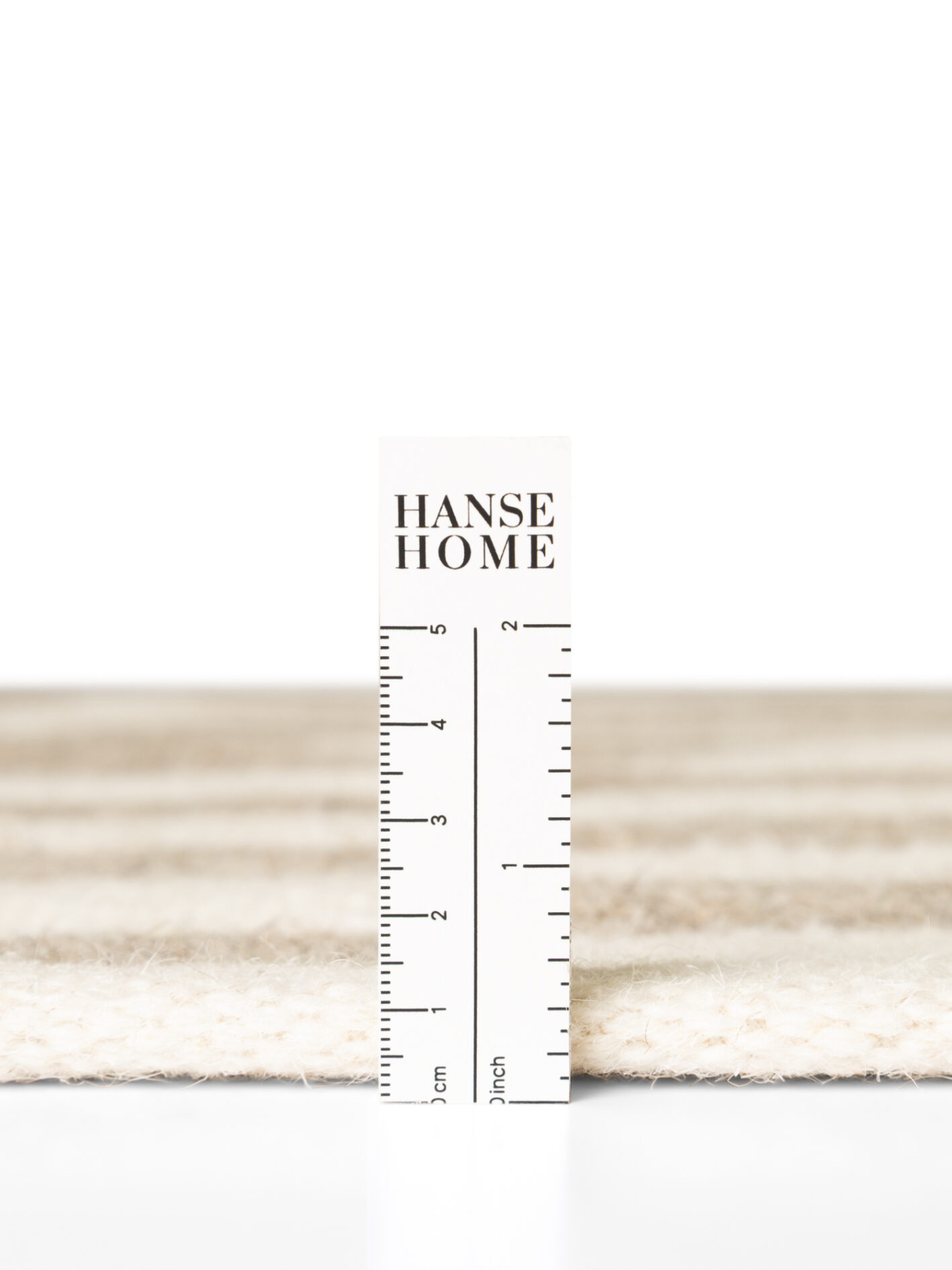 Hanse Home Vika Uldtæppe Vika - Grå-natur-hvid
