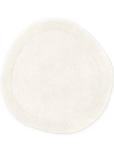 Villeroy & Boch 1812 Uldtæppe Økologisk Rundt Kivi ⌀160 cm RUND - Naturlig-creme