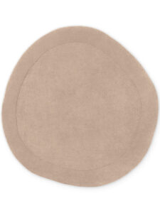 Villeroy & Boch 1812 Uldtæppe Organisk Rundt Kivi ⌀160 cm RUND - Naturlig-beige