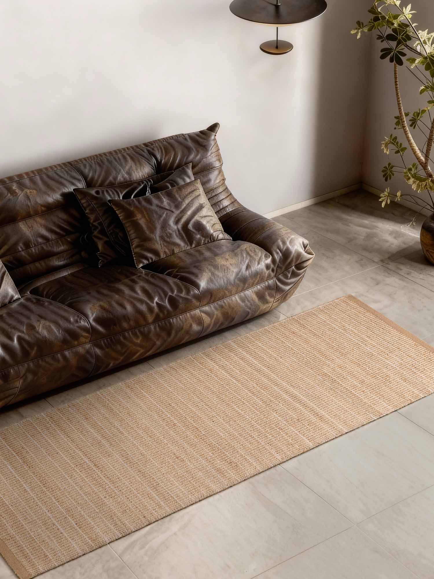 Villeroy & Boch 1829 Jute Tæppe Birka - Naturguld